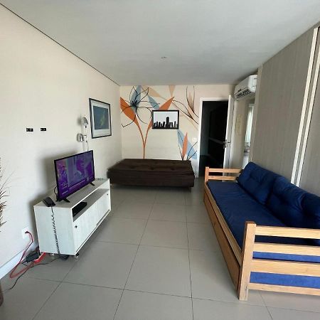 Estanconfor Praia Santos Ac Garagem Sacada Fechada Exterior foto