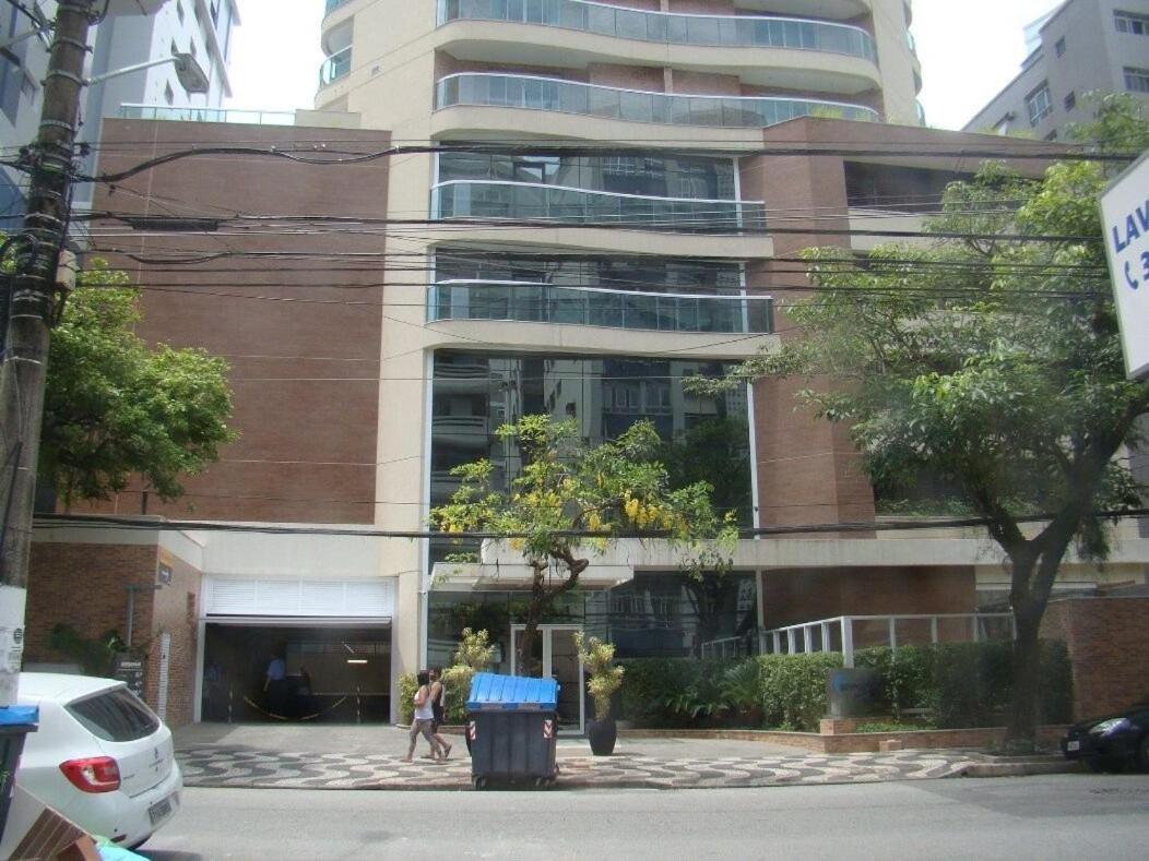 Estanconfor Praia Santos Ac Garagem Sacada Fechada Exterior foto