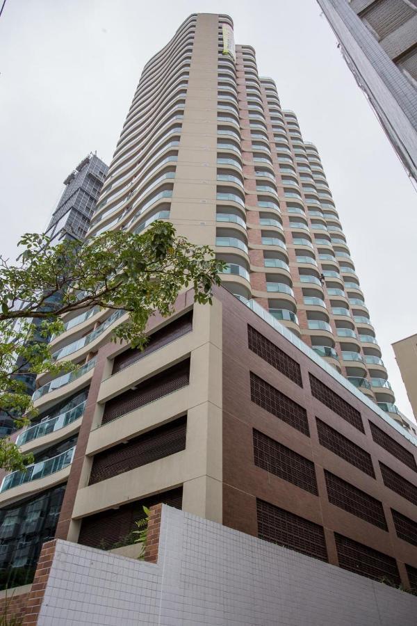 Estanconfor Praia Santos Ac Garagem Sacada Fechada Exterior foto